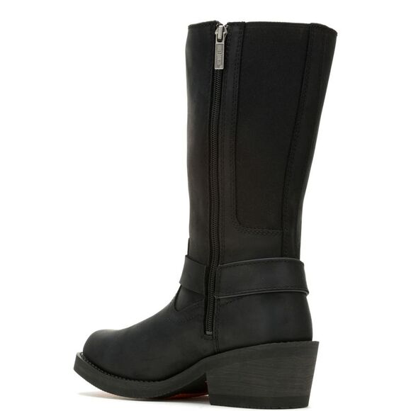 Harley-Davidson Womens Korsen Tall Ride  10" Waterproof Black Boots (NWT) - Picture 6 of 7